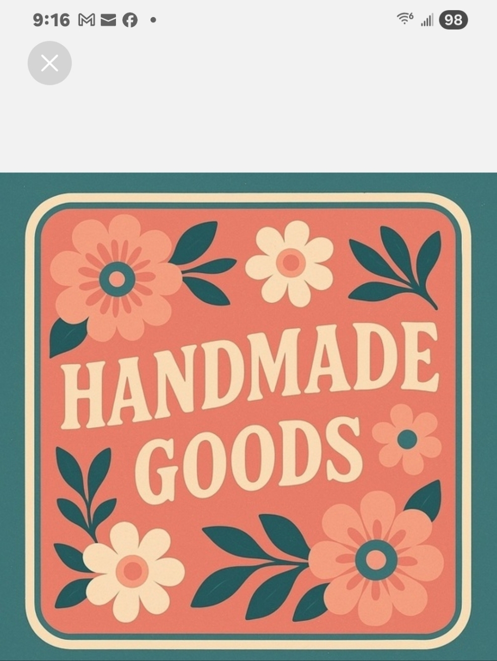 Handmade Goods - Vases, Trinket Dish, Ornaments , Decopaged Sea Shells & MORE